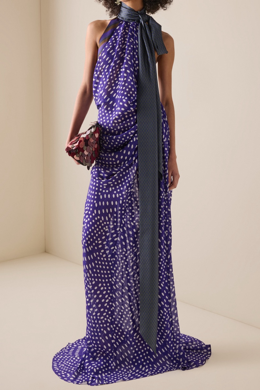 Rent Dries Van Noten Purple Dress US 4 | By Rotation US