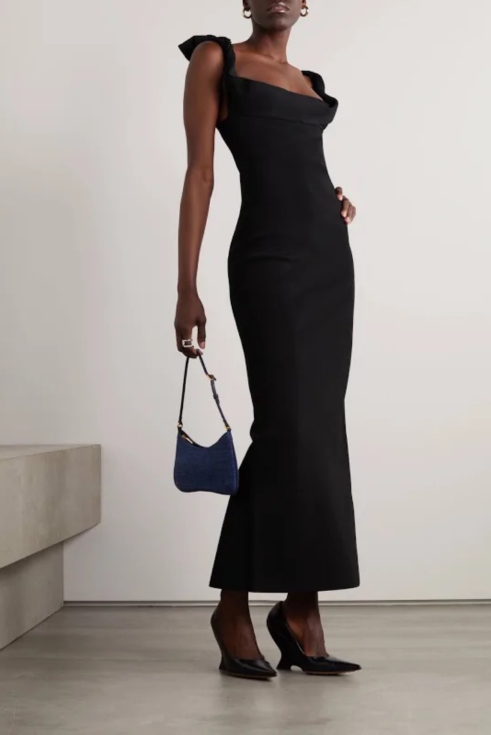 新品 JACQUEMUS ジャックムス リブ編み キャミソール ブラック 34 Rent Jacquemus Black Dress US 2 | By Rotation US
