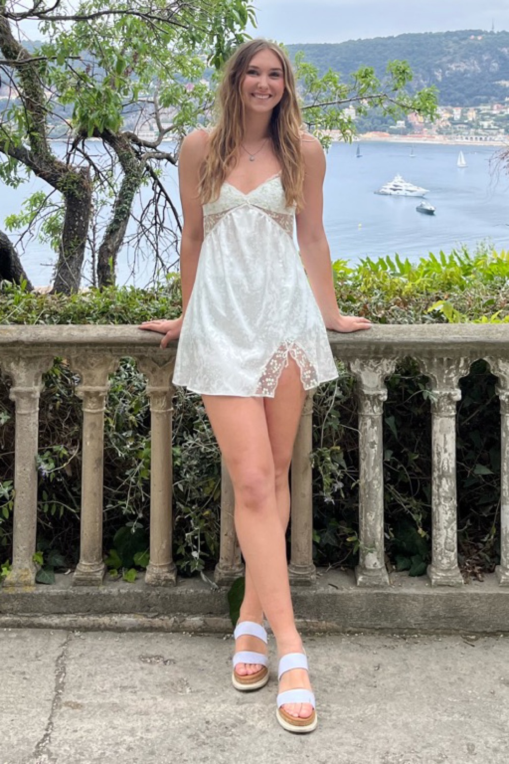 Rent For Love and Lemons White Dress US 4 | By Rotation US