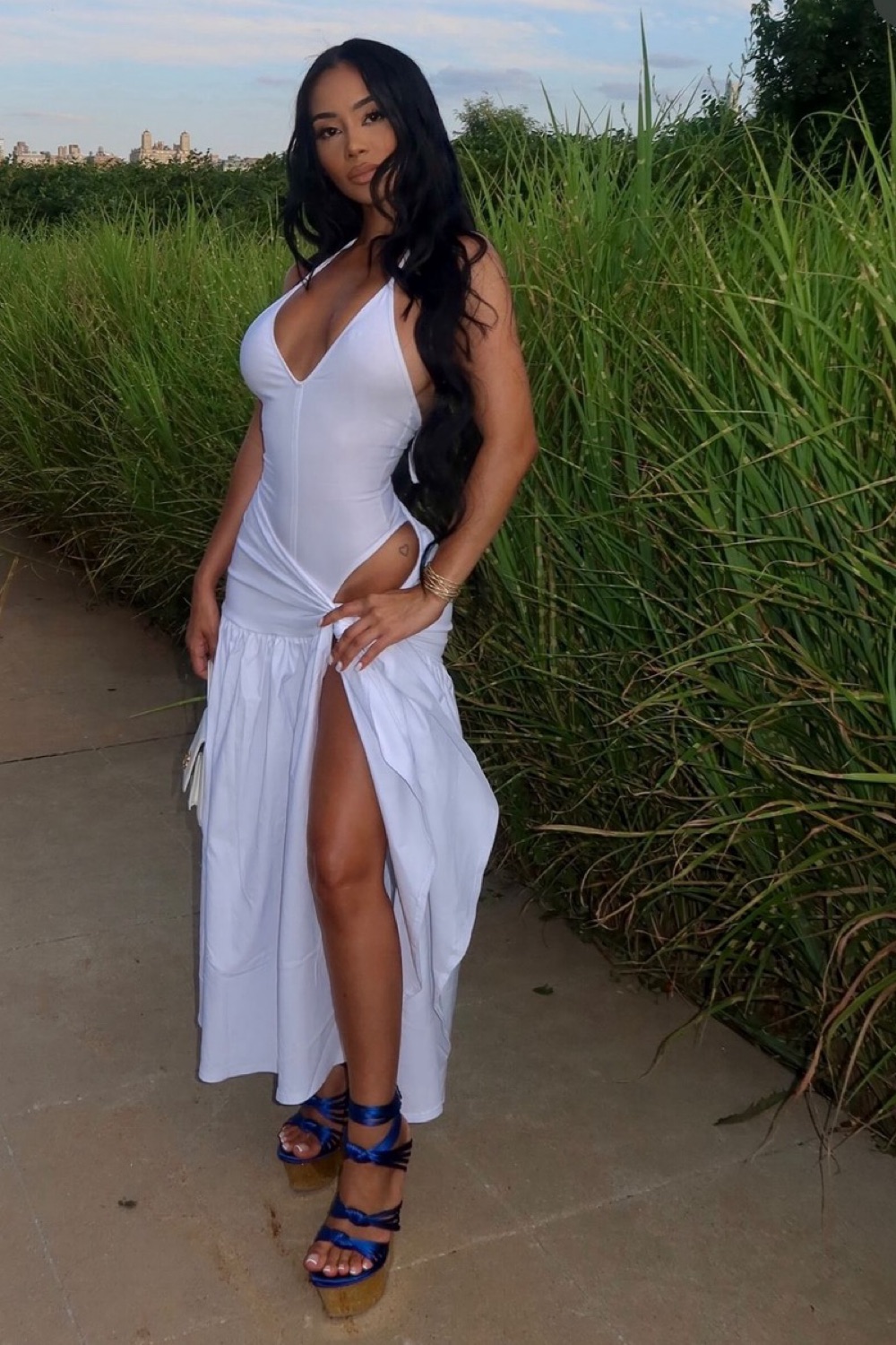 Rent Coucoo White Dress US 4 | By Rotation US