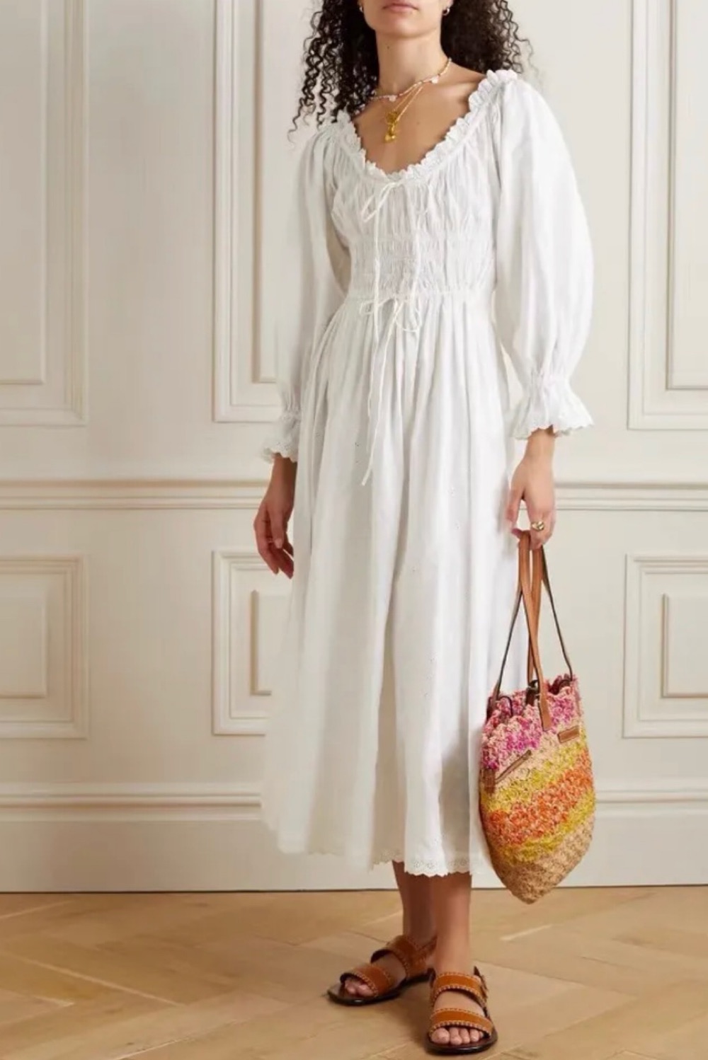 Rent DOEN White Dress US 2 | By Rotation US
