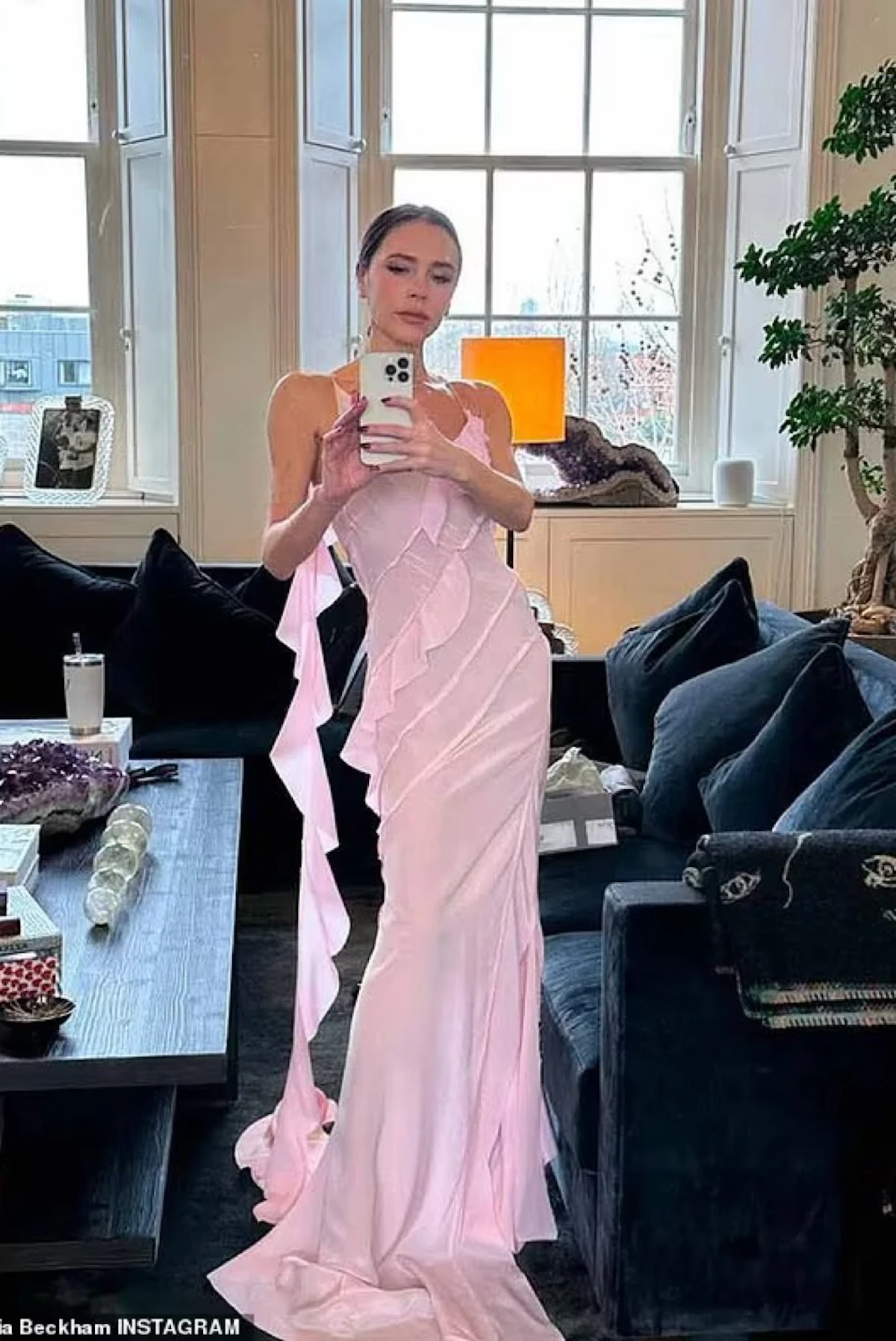 Victoria Beckham Long Cami Slip Rent Victoria Beckham Pink Dress US By Rotation US Victoria Beckham Long Cami Slip Rent Victoria Beckham Pink Dress US By Rotation US