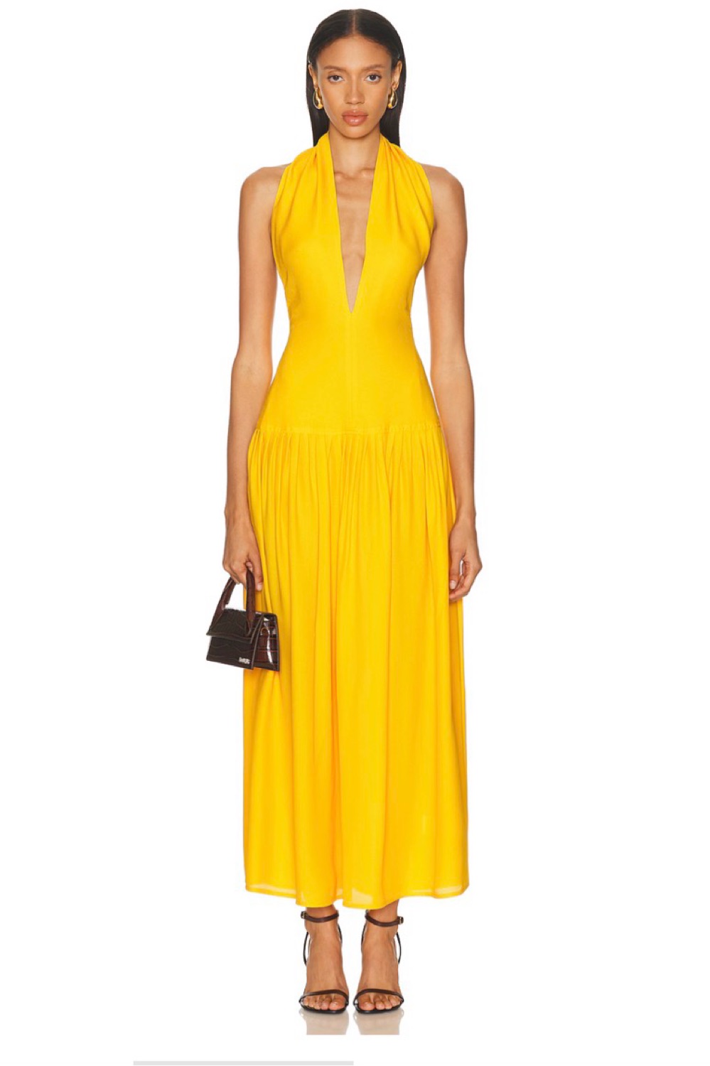 proenza gold dress Rent Schouler US 4 Crushed metal
