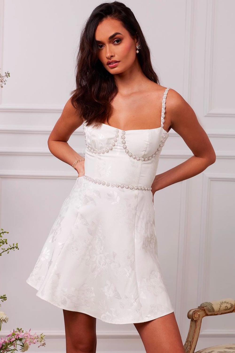 Rent V. Chapman White Dress US 0 | By Rotation US