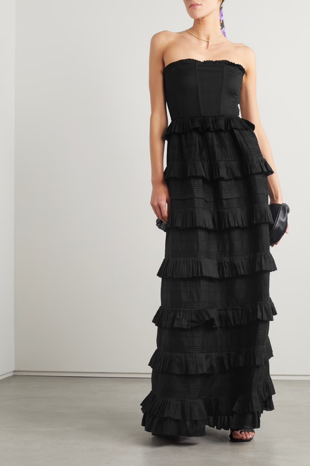 Rent DOEN Black Dress US 4 | By Rotation US