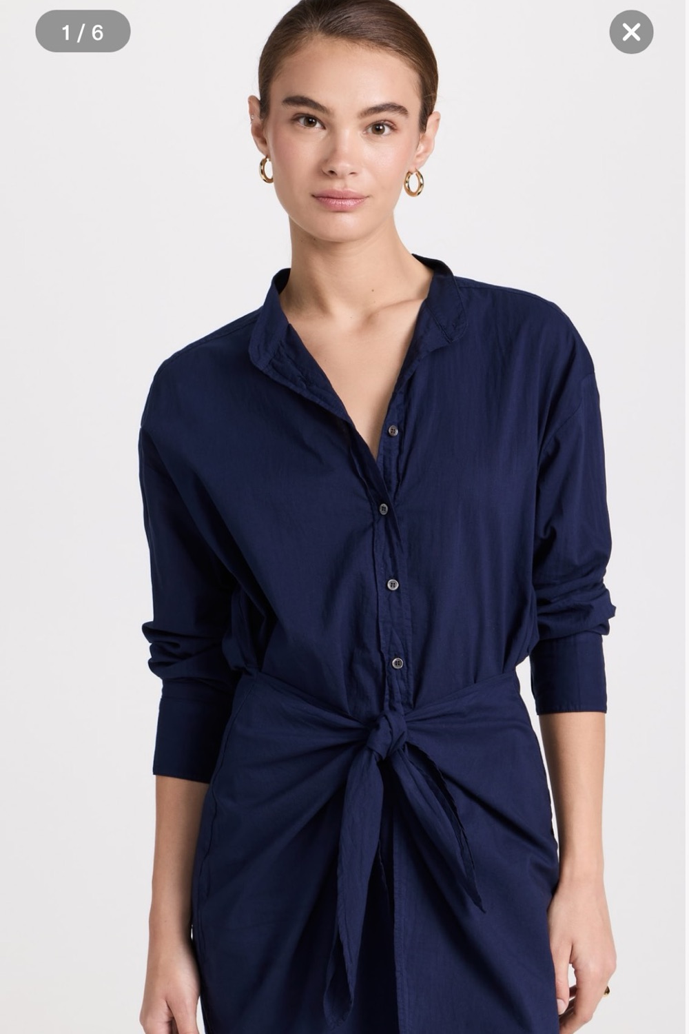 Rent Xirena Navy Dress US 4 | By Rotation US